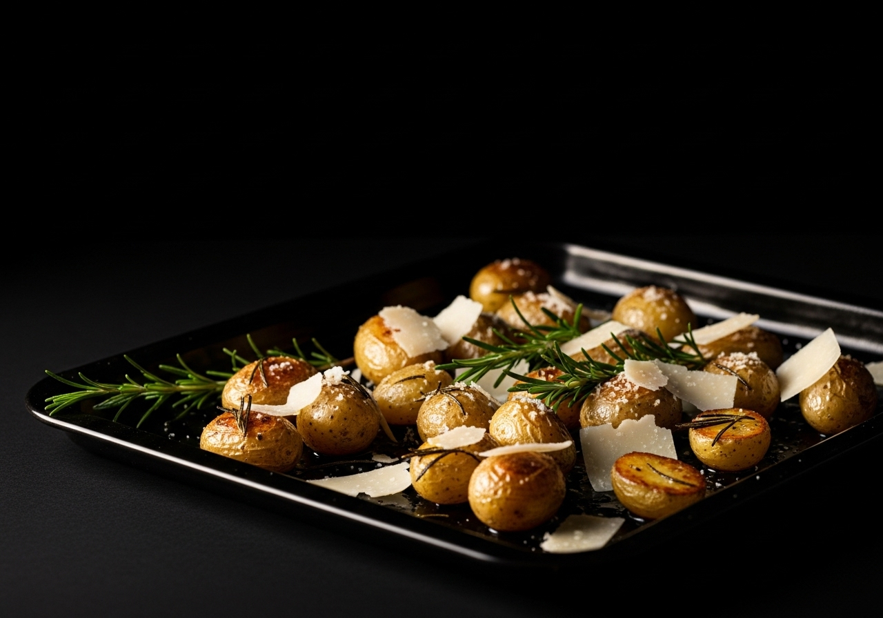 PATATE NOVELLE AL PARMIGIANO