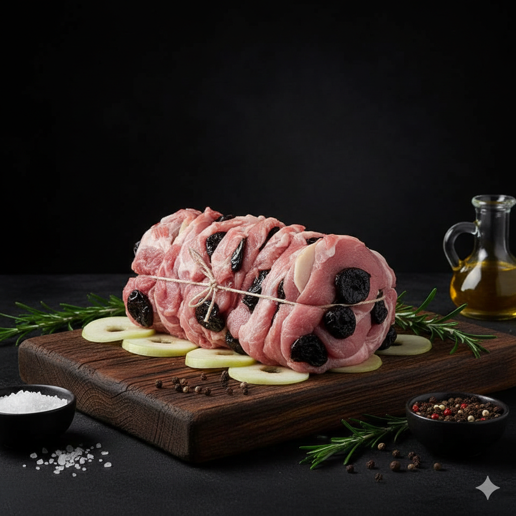 carne prugne e mele