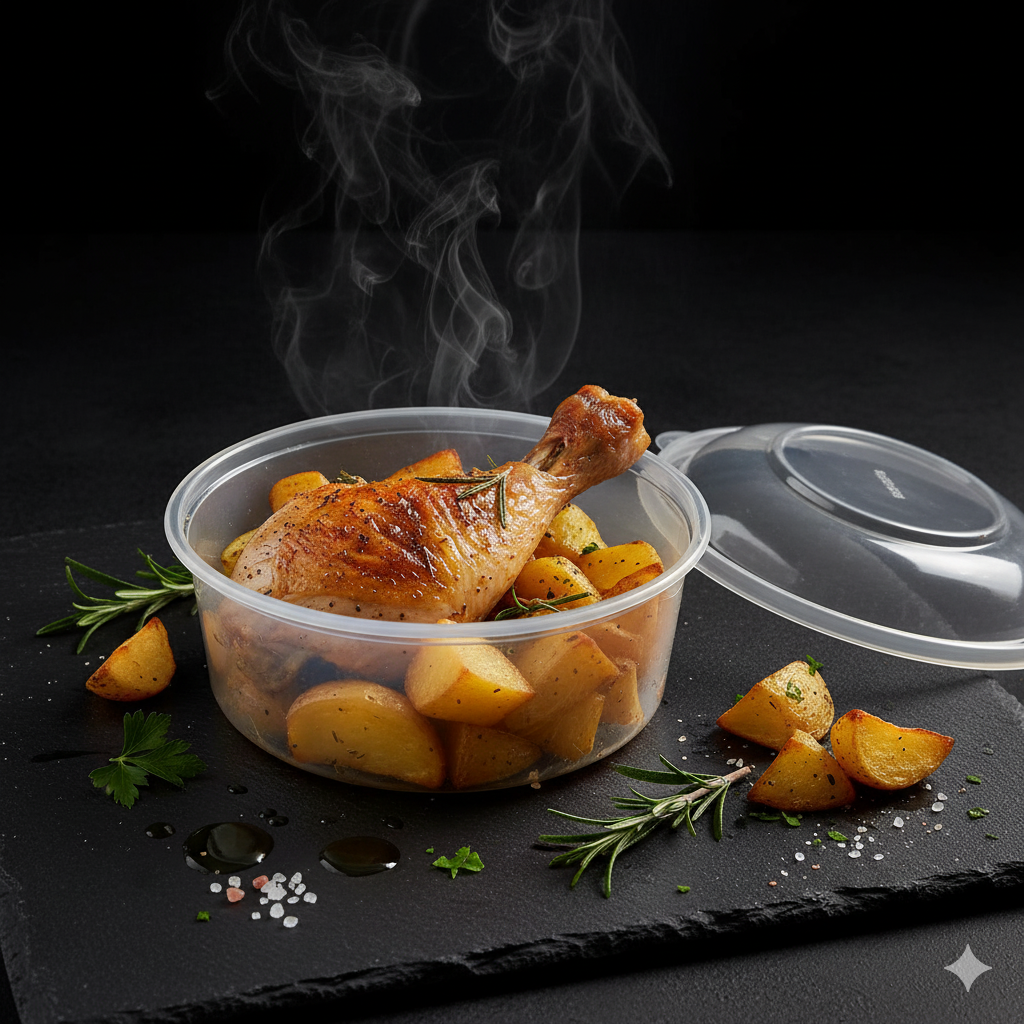 coscia di pollo con patate